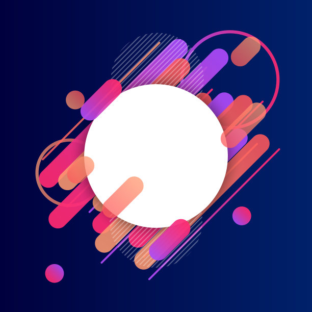 创造性的圆线边缘的地方文本图片下载