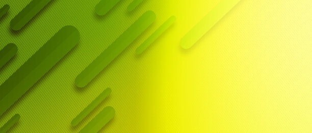 最小几何绿色横幅几何形状光技术背景抽象设计图片下载