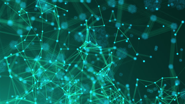 抽象的连接点图片下载