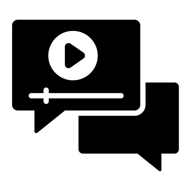 视频聊天图标现代插图图片下载