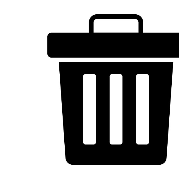 回收站图标现代插图图片下载