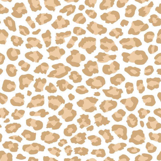 动物印花浅棕色。豹纹斑点无缝花纹。动物模式。豹纹。图片下载