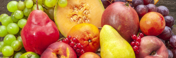健康食品配新鲜水果图片下载