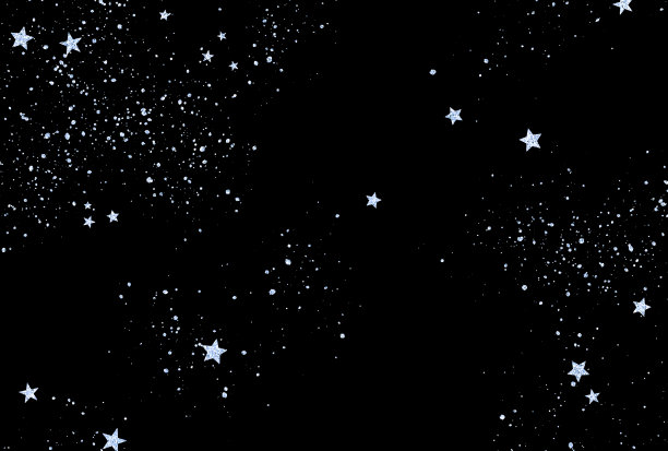 背景插图的美丽闪闪发光的星星图片下载