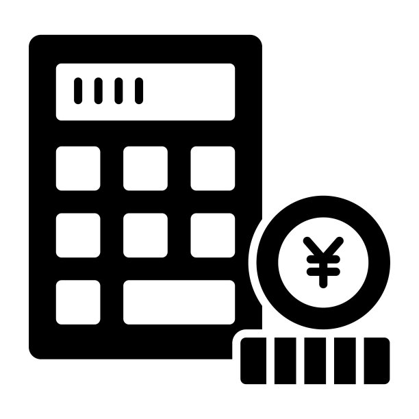 现金货币计算，优质矢量概念字形图标图片下载