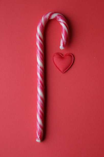 圣诞老人的工作人员。艺术圣诞贺卡。图片下载