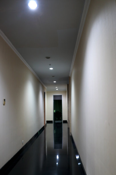 酒店走廊的内部照片图片下载