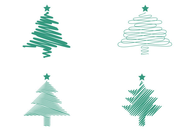 圣诞快乐和新年快乐的图标图片下载