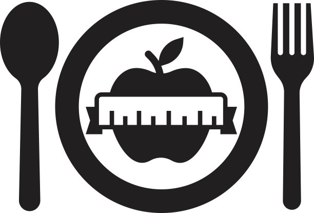饮食图标矢量图片下载