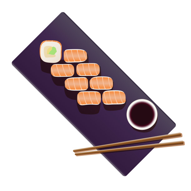 寿司卷插图图片下载