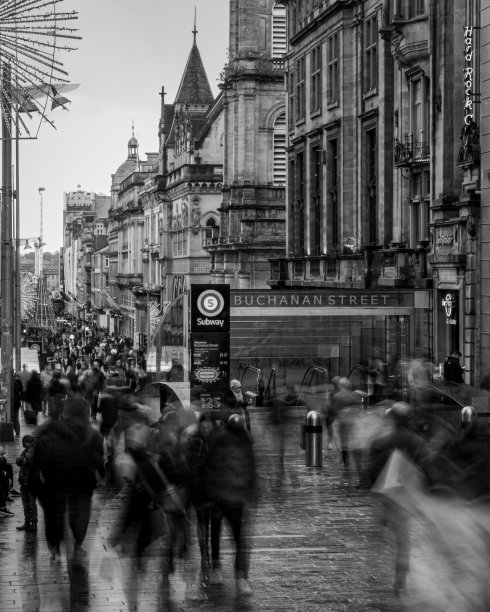 格拉斯哥的布坎南街图片下载