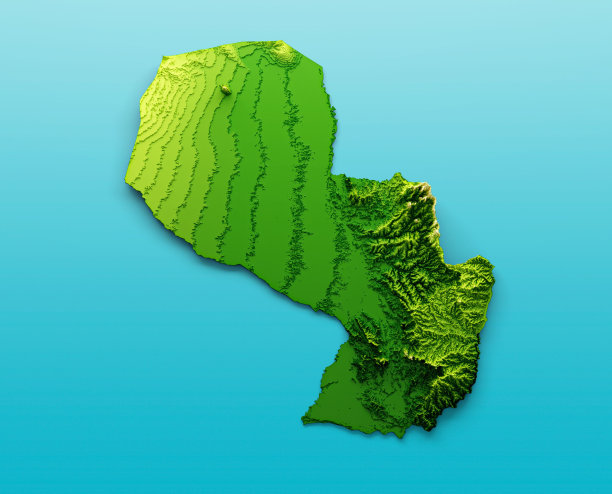 塞拉利昂地图库存照片的3D插图图片下载