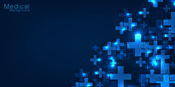 几何医学十字形医学及其科学概念背景图片下载