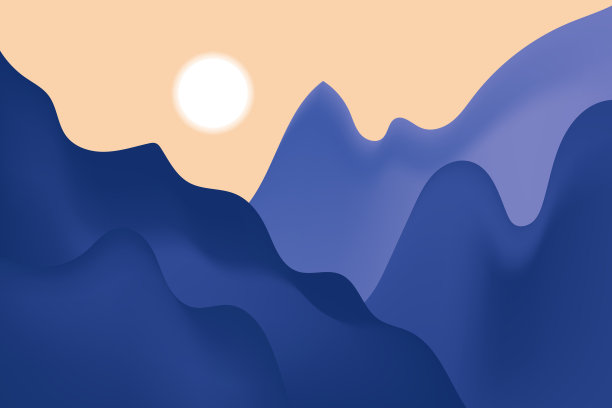 抽象的景观，山脉，背景图片下载