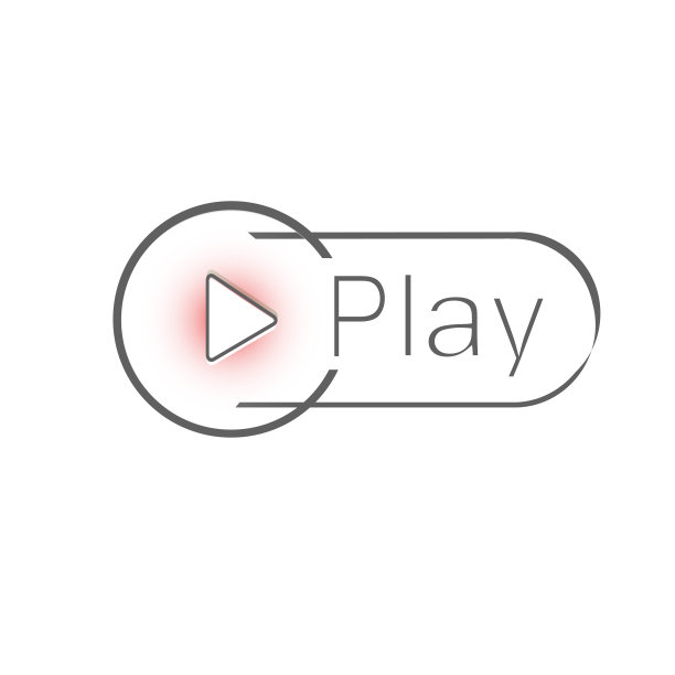 播放图标矢量。播放平面风格的视频插图。简单的商业概念象形图就孤立了图片下载