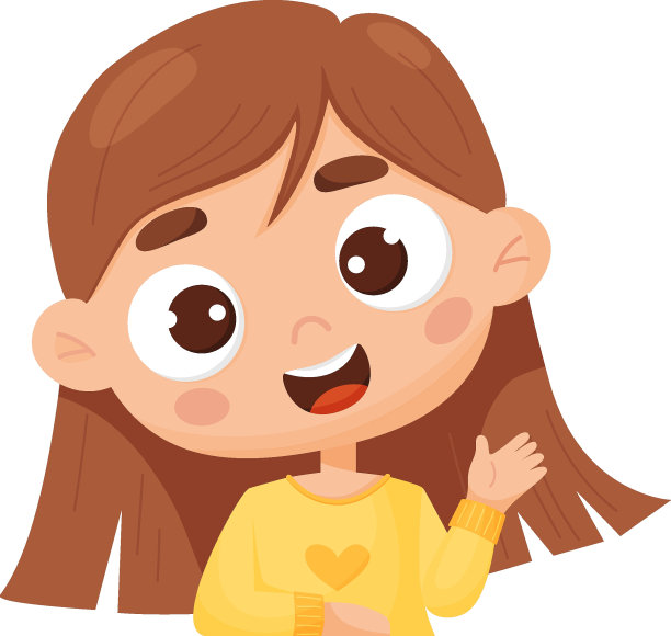 快乐可爱的女孩图片下载