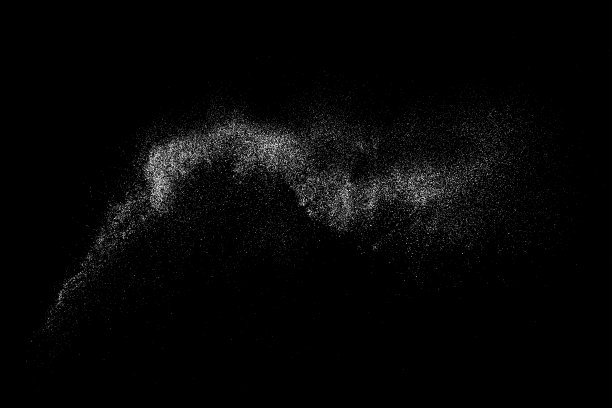 粗糙的白色颗粒状纹理。图片下载