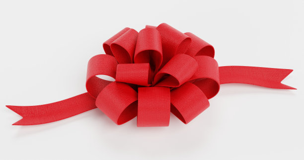 逼真的3D渲染丝带图片下载