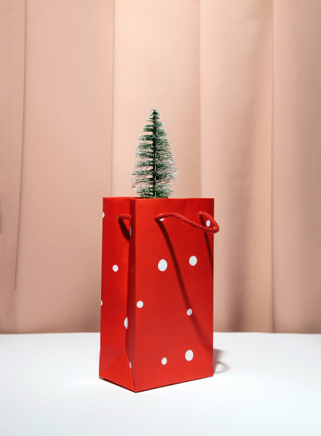 圣诞购物袋图片下载