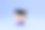 在大学学习的概念。戴着眼镜的大脑和蓝色背景上的主人帽。三维渲染图片下载