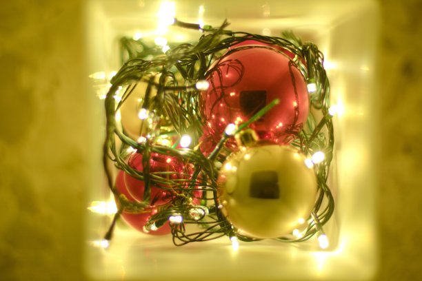 圣诞彩灯图片下载