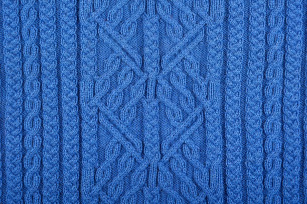 针织蓝色背景图片下载