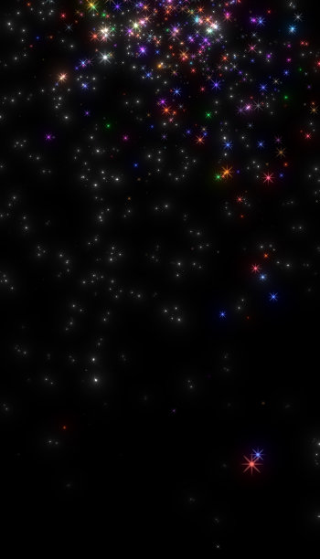 抽象背景的彩色火花图片下载