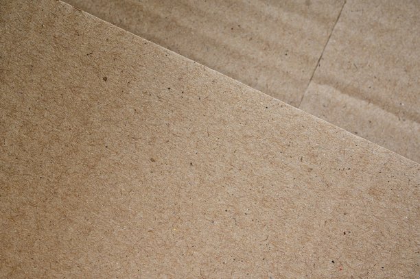 棕色硬纸板纸盒，纸纹理背景图片下载