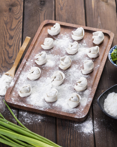 中国传统食品馄饨图片下载