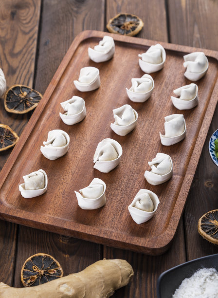 中国传统食品馄饨图片下载