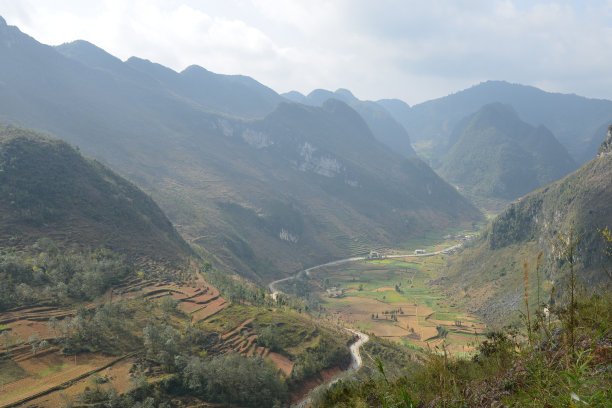 越南河江的风景照片图片下载