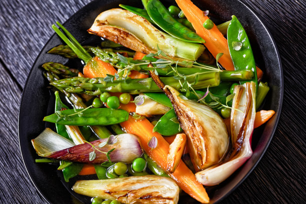 法国夏季蔬菜碗图片下载