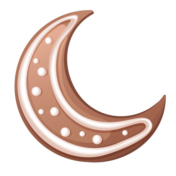 姜饼月牙图片下载