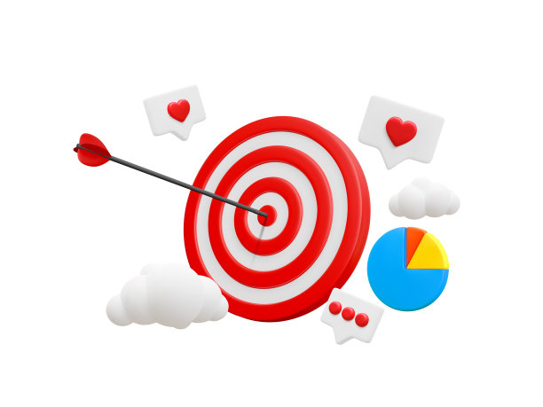 3d现实的社会媒体概念和网络分析。数字营销和数字网络技术。Seo优化和卡通风格的smm概念。矢量图图片下载