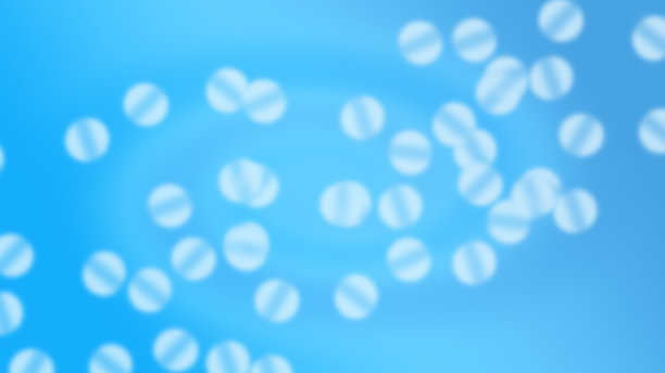 蓝色的地面像一个白色的圆形斑点图片下载