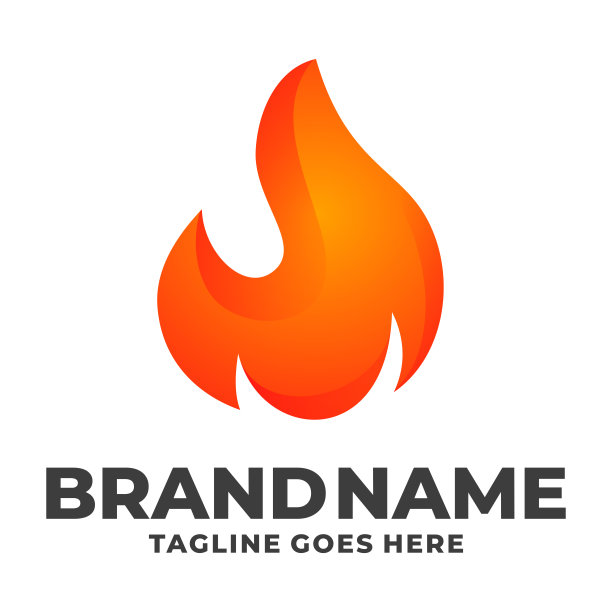 消防标志矢量。火焰标志图片下载