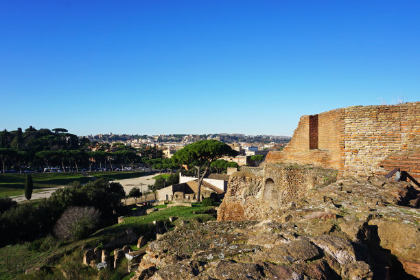 罗马广场(forum Romanum, Foro Romano)外观建筑与设计图片下载