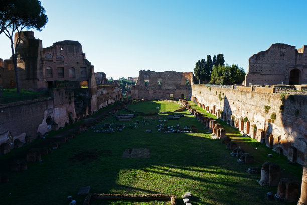 罗马广场(forum Romanum, Foro Romano)外观建筑与设计图片下载