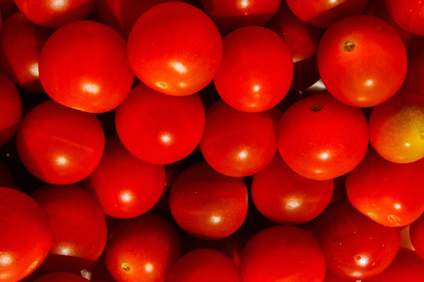 圣女果圣女果特写。硬光。明亮的光影。图片下载