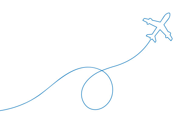 飞机在空中画了一个圈图片下载