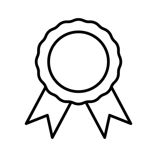 奖牌图标矢量符号设计模板图片下载