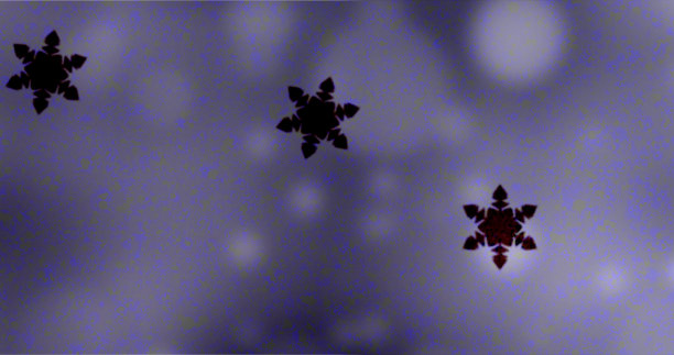 圣诞背景与星星和雪花图片下载