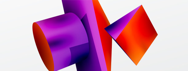 三维抽象背景形状三维三角形图片下载