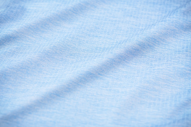 蓝色运动面料纹理背景，运动服布料图片下载
