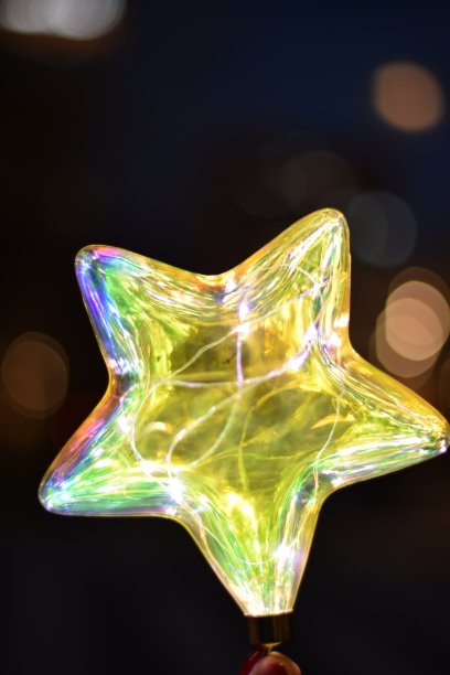 圣诞小玩意星星装饰。圣诞贺卡概念。图片下载