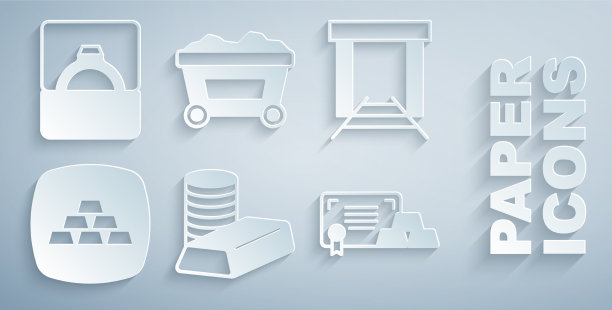 设置金币与金条矿山证书图片下载