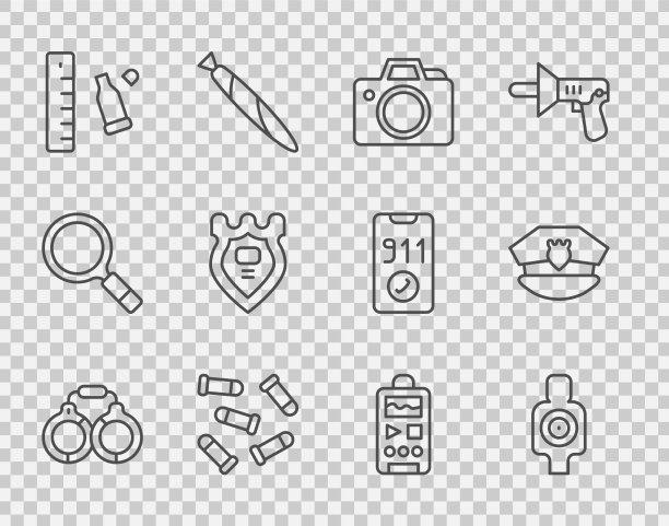 设定线手铐人类目标运动图片下载