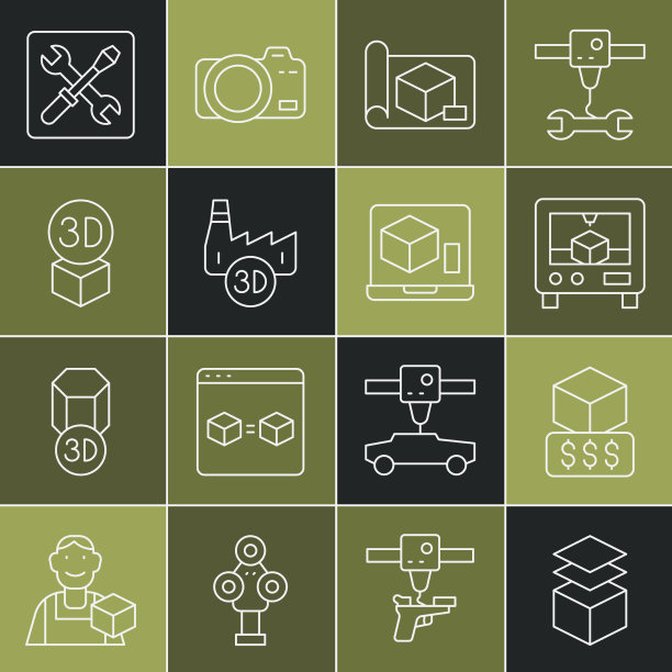 设置线层3d打印机服务绘图图片下载