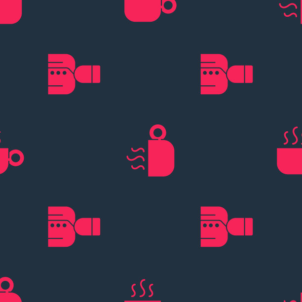 将礼宾台和咖啡杯设置为无缝模式图片下载