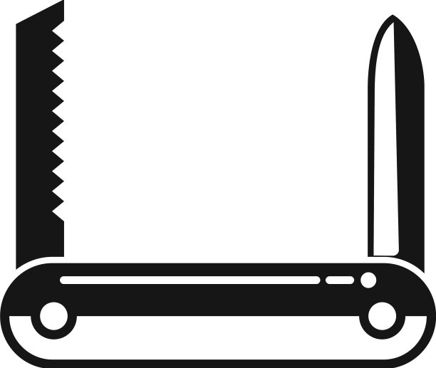 多功能工具图标简单刀图片下载